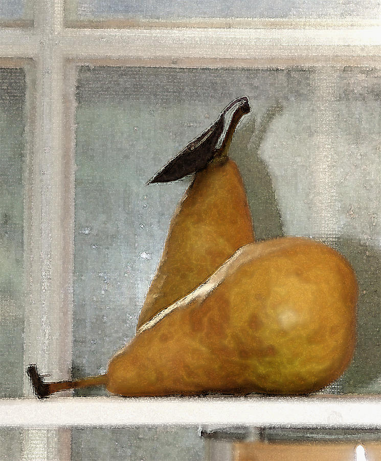 Watercolored Pears Photograph by Margie Avellino