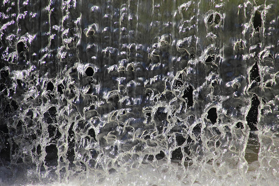 Waterfall Abstract Photograph by Angela Murdock