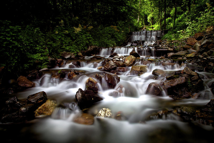 Waterfall Photograph by Alberto Audisio