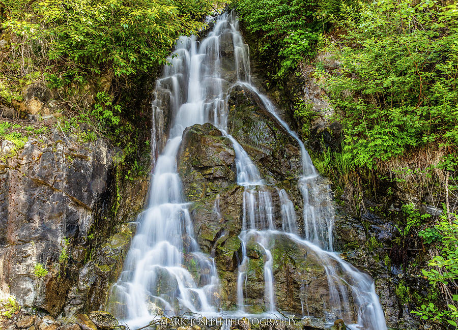 Waterfall at Diablo Photograph by Mark Joseph