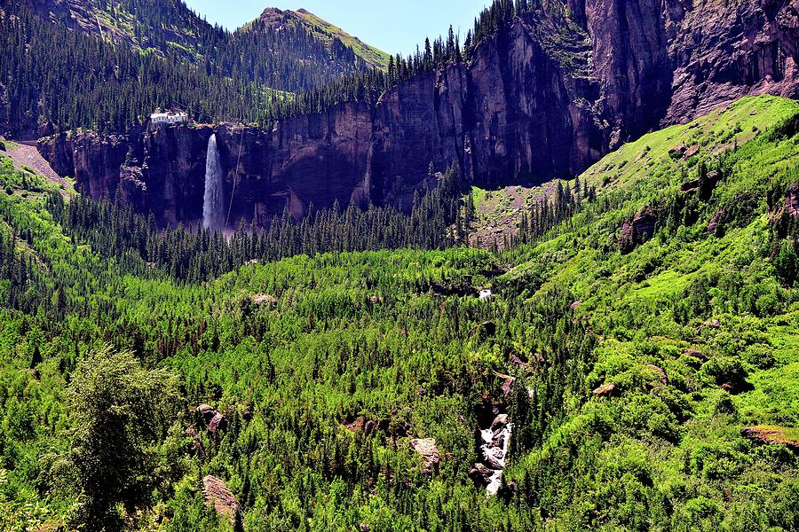 Waterfall at Telluride, Colorado Photograph by Gerald Blaine Fine Art