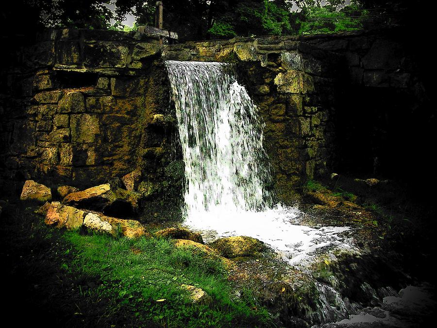Waterfall at the Mill Photograph by Joyce Kimble Smith