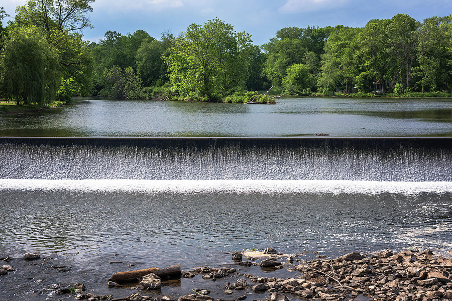 Waterfall Clinton New Jersey Photograph by Terry DeLuco