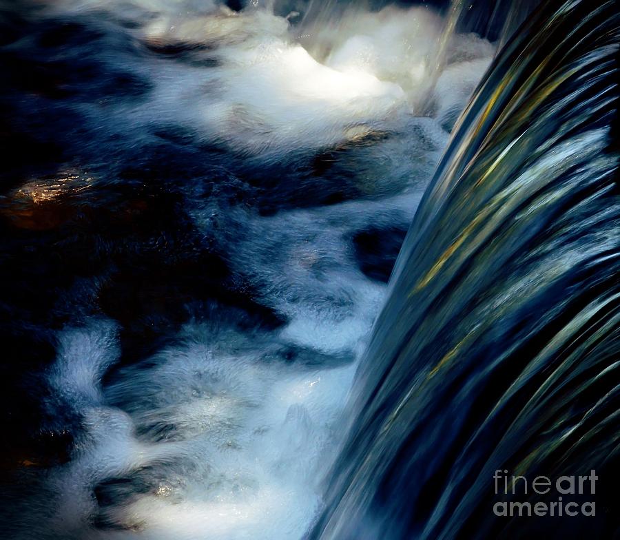 Waterfall Photograph by Elaine Manley