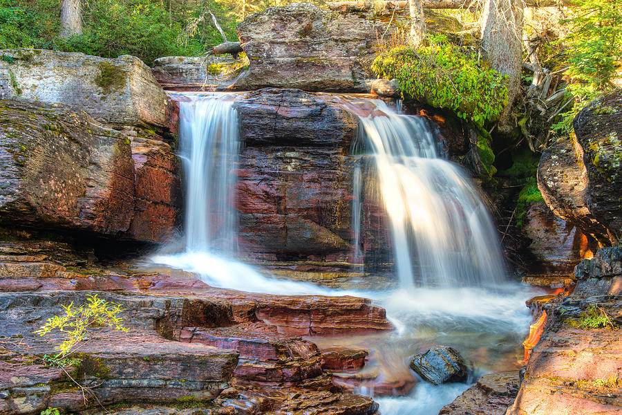 Waterfall Photograph by Gary Lengyel