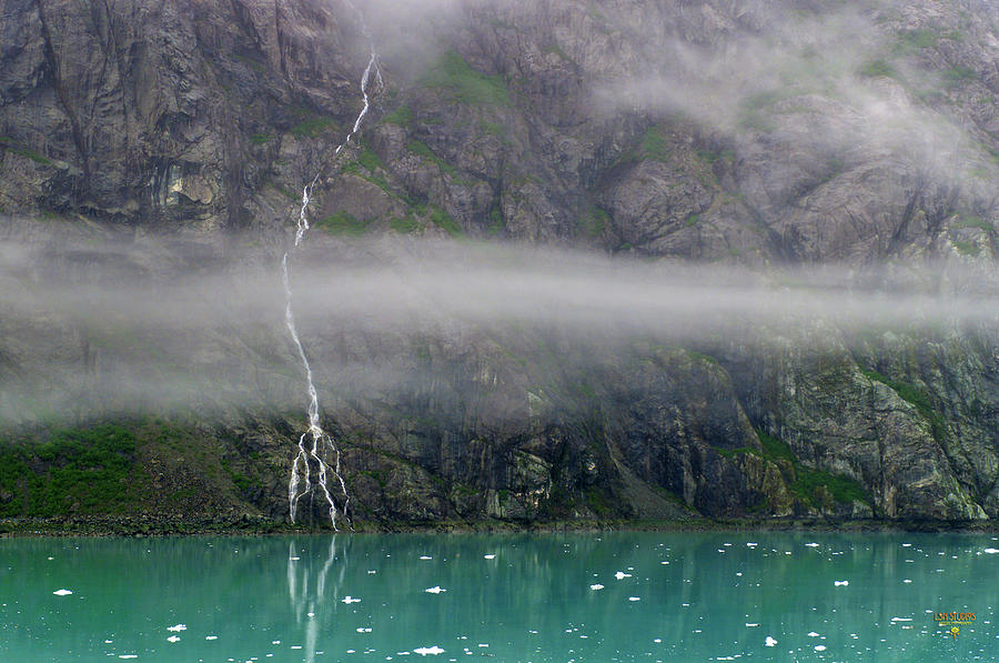 Waterfall - Glacier Bay, Alaska Photograph by Steve Ellison