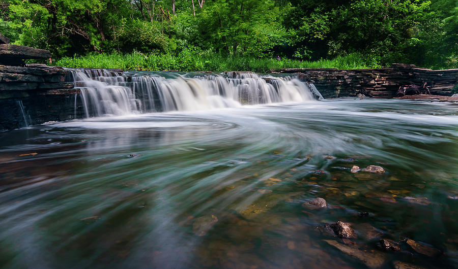 Waterfall Glen View Photograph by Hariharan Ganesh