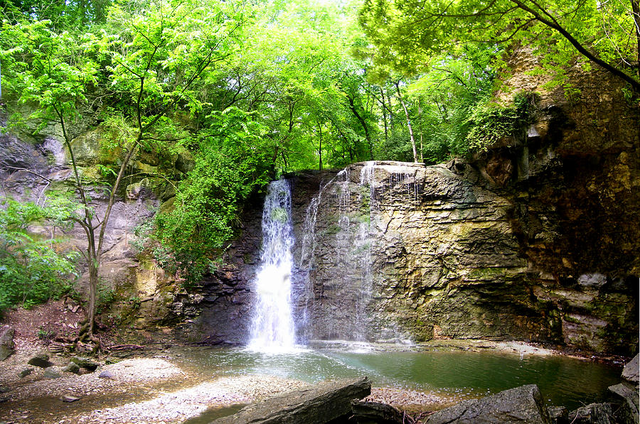 Waterfall Grotto Photograph