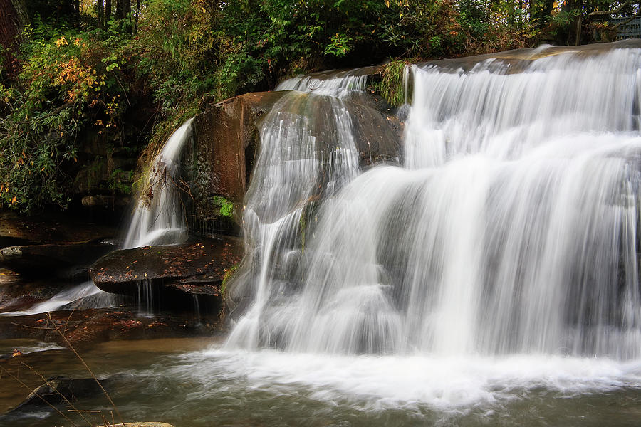 Waterfall in NC Photograph by Jill Lang