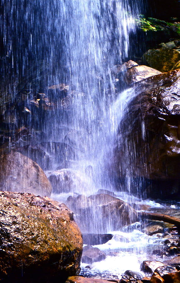 Waterfall in Tennessee Photograph by Lori Miller