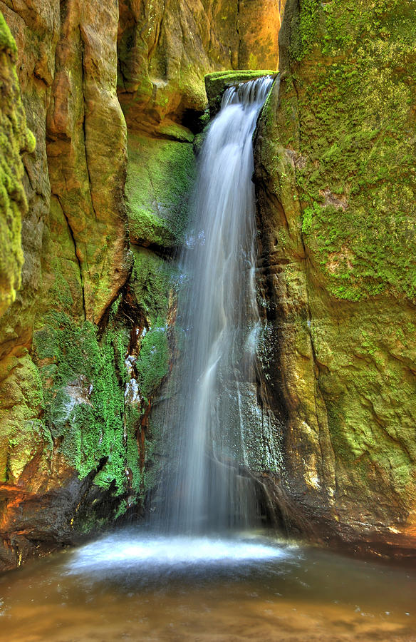 Fall Photograph - Waterfall by Jaroslaw Grudzinski