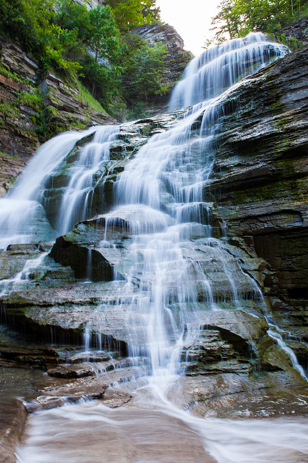 Waterfall Photograph by John Daly
