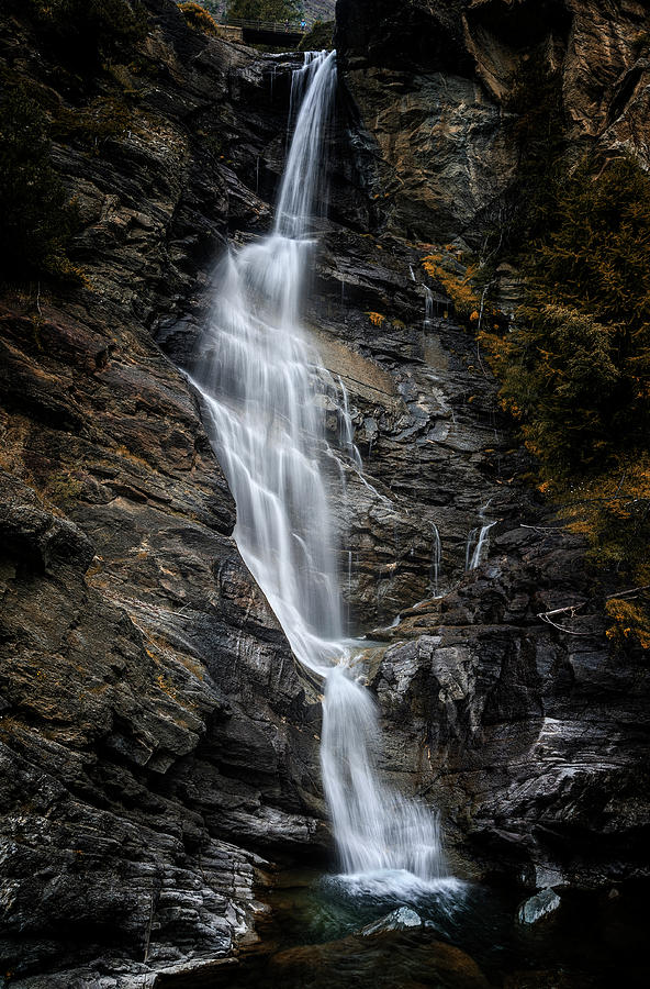 Waterfall Photograph by Livio Ferrari