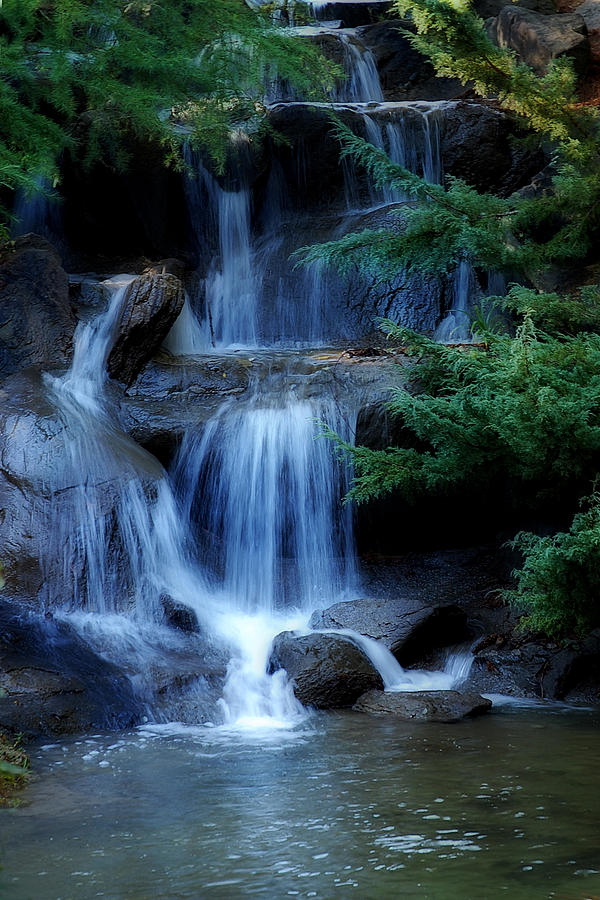 Waterfall Photograph by Marion McCristall