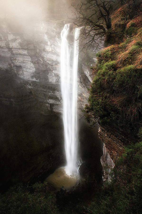 waterfall of Gujuli Photograph by Mikel Martinez de Osaba