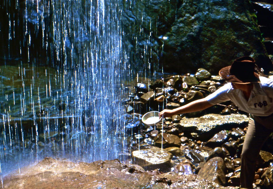 Waterfall Panner Photograph by Lori Miller