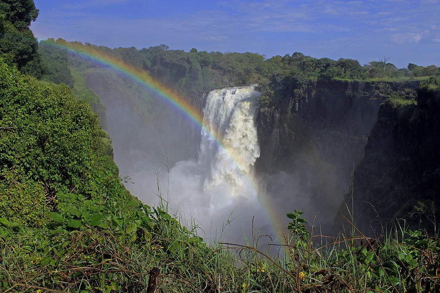 Waterfall Rainbow Photograph by Tony Murtagh