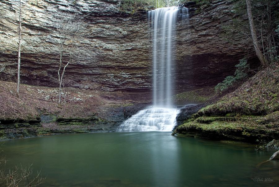 Waterfall Reflection Photograph by Dale Wilson - Fine Art America