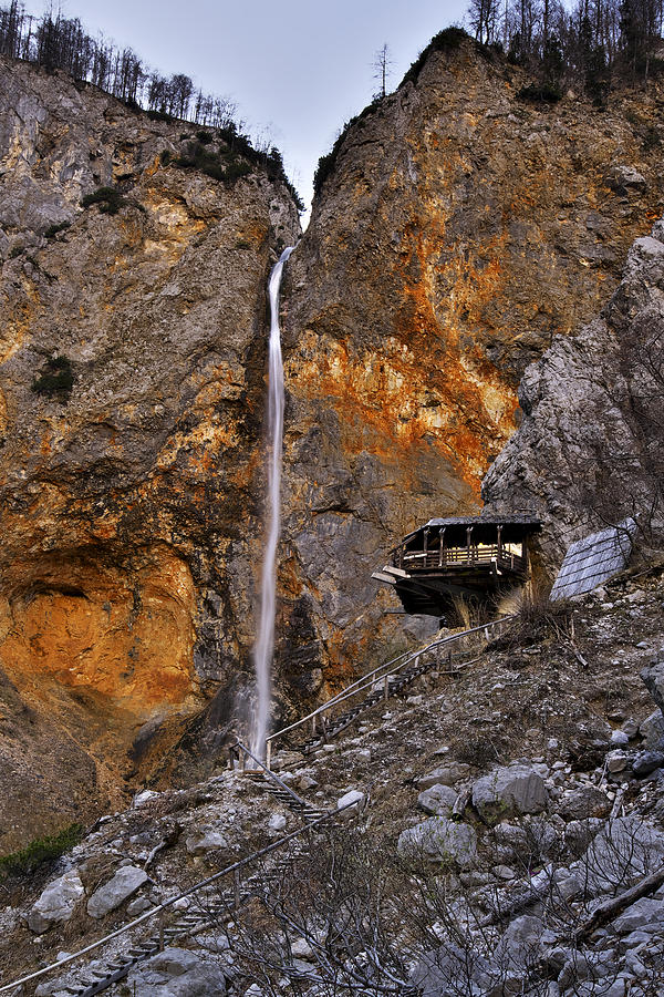 Waterfall Rinka Photograph by Ivan Slosar