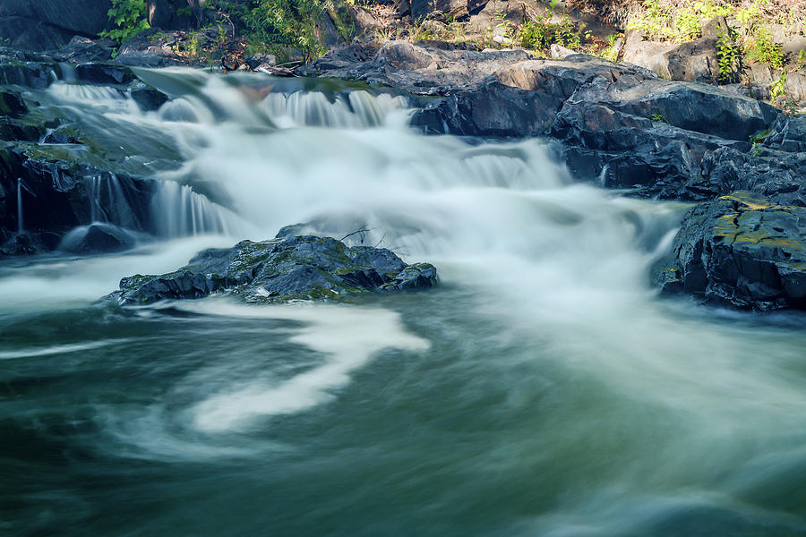 Waterfall - River Photograph by Mark Tingle - Fine Art America