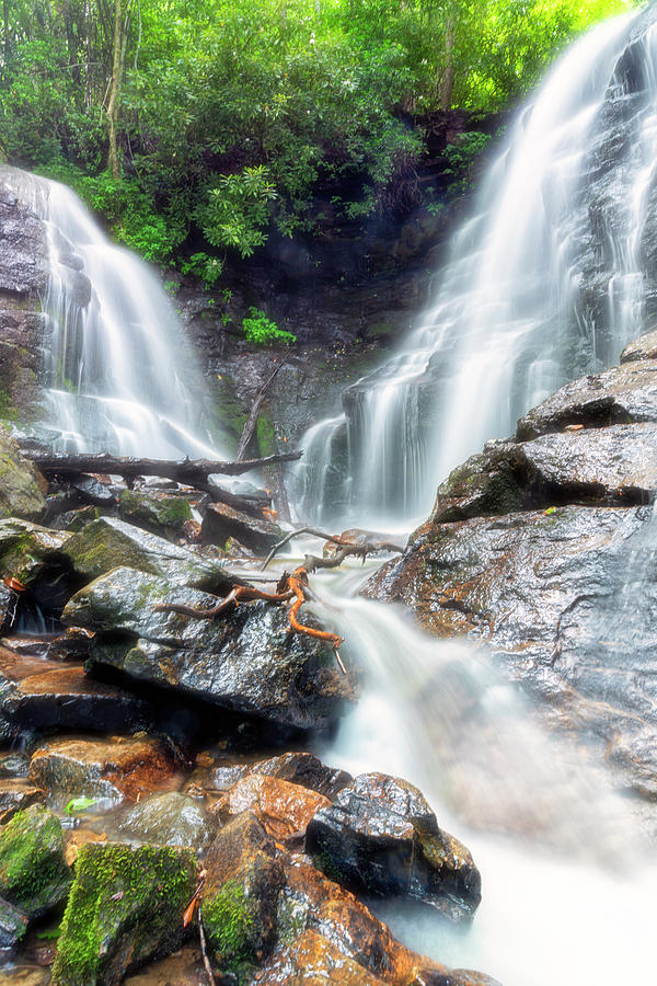 Waterfall Silence Photograph by Russell Pugh
