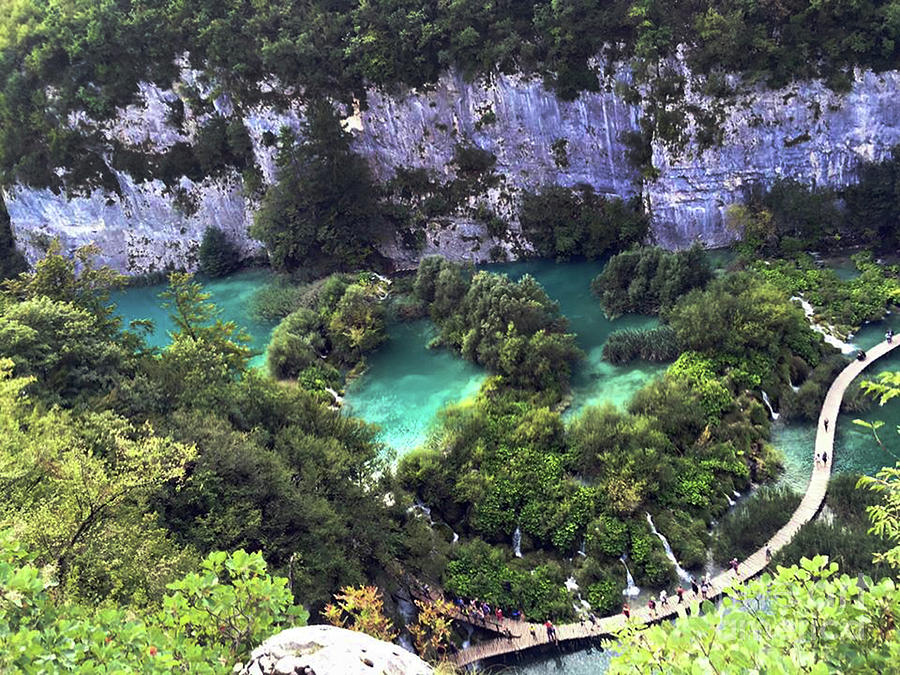 Waterfalls in Croatia Photograph by Doc Braham