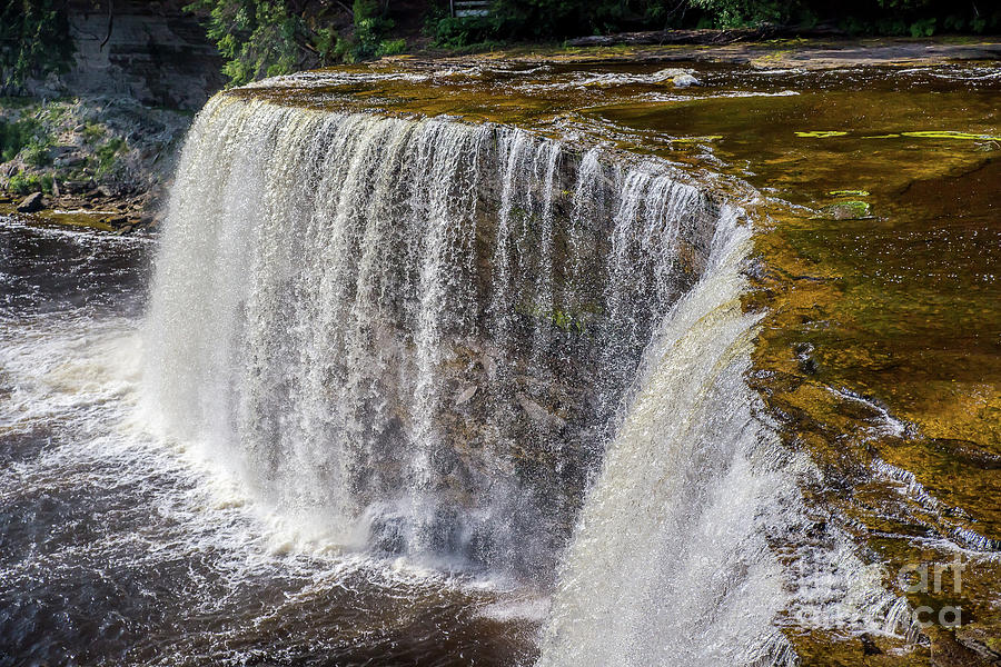 Waterfalls Upper Tahquamenon -3614 Summertime Photograph by Norris Seward