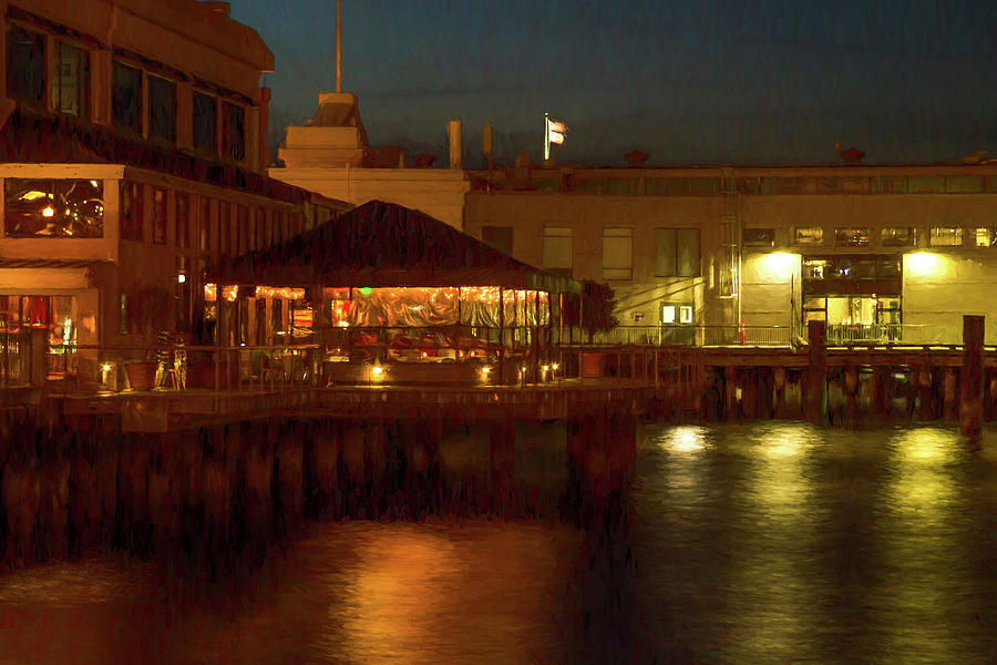 Waterfront Ambience Photograph by Bonnie Follett