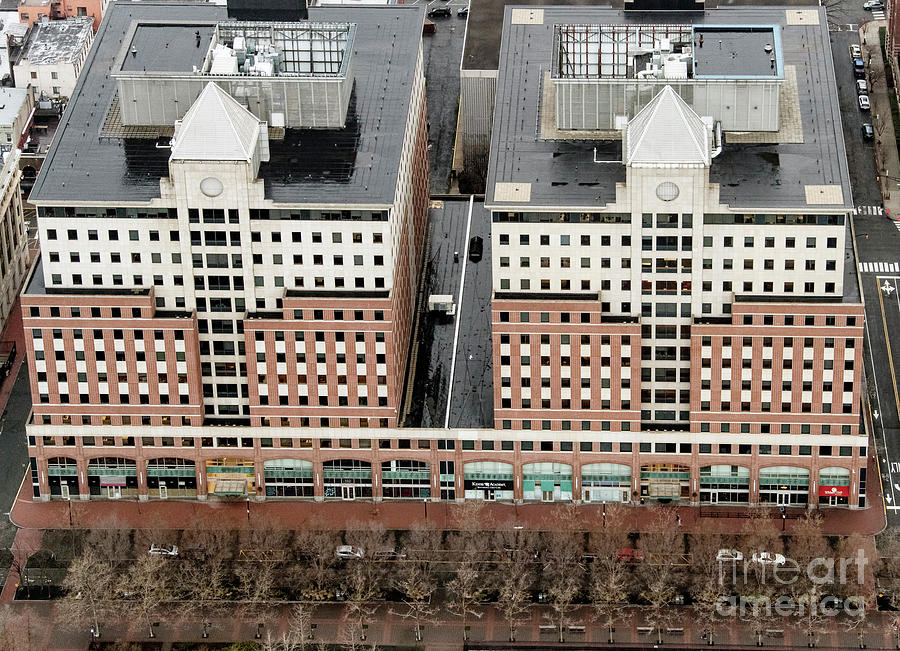Waterfront Corporate Center I and II Aerial Photo Photograph by David Oppenheimer