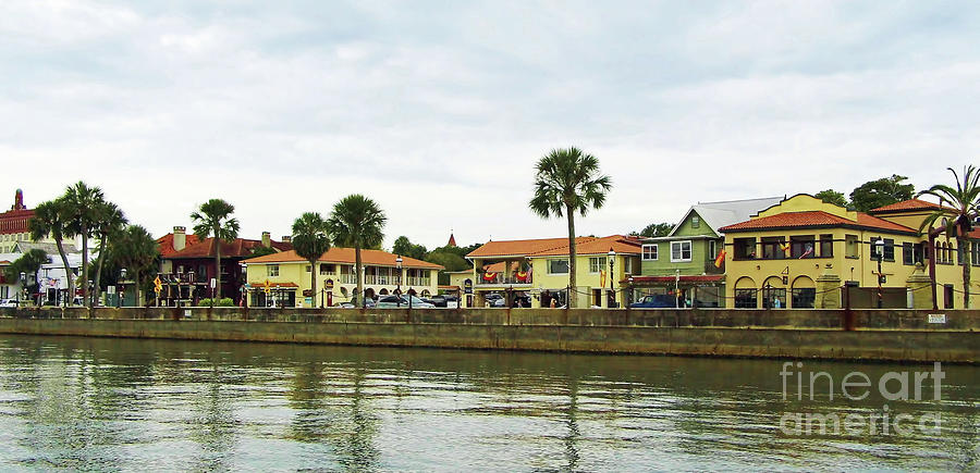 Waterfront St Augustine Photograph by D Hackett
