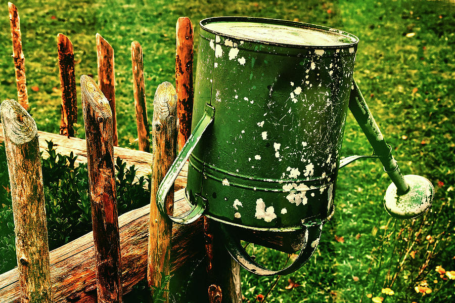 Watering Can Photograph by Mountain Dreams