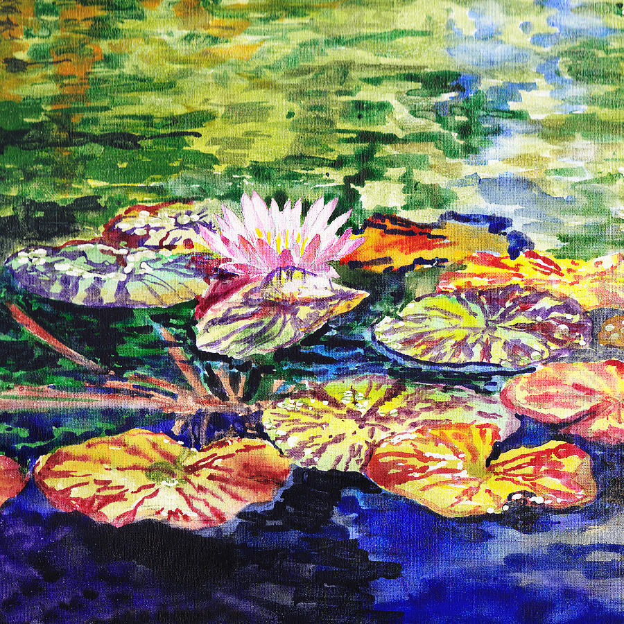 Waterlilies Impressionism Painting