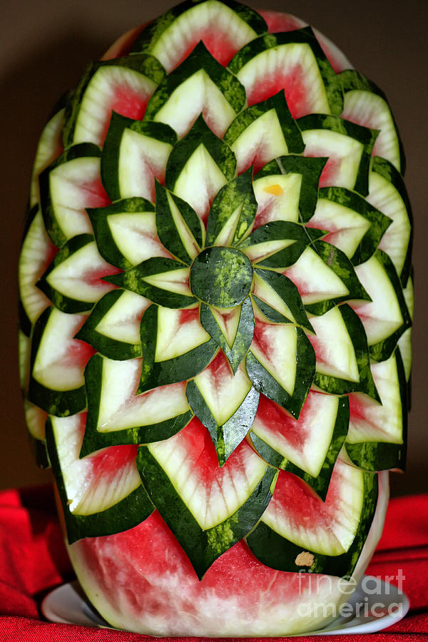 Watermelon Art Photograph by Teresa Zieba