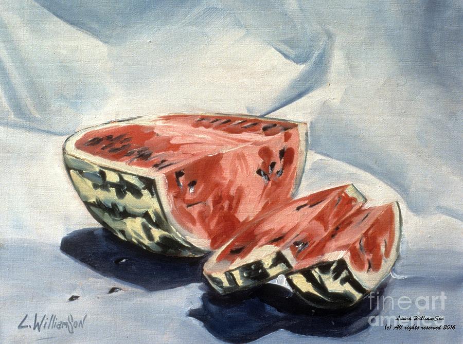 Watermelon Painting by Laara WilliamSen