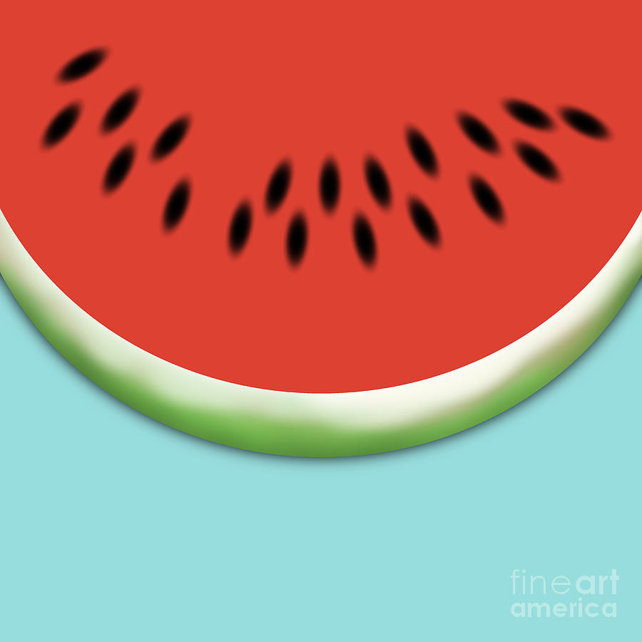 Watermelon Slice Digital Art by Jason Freedman