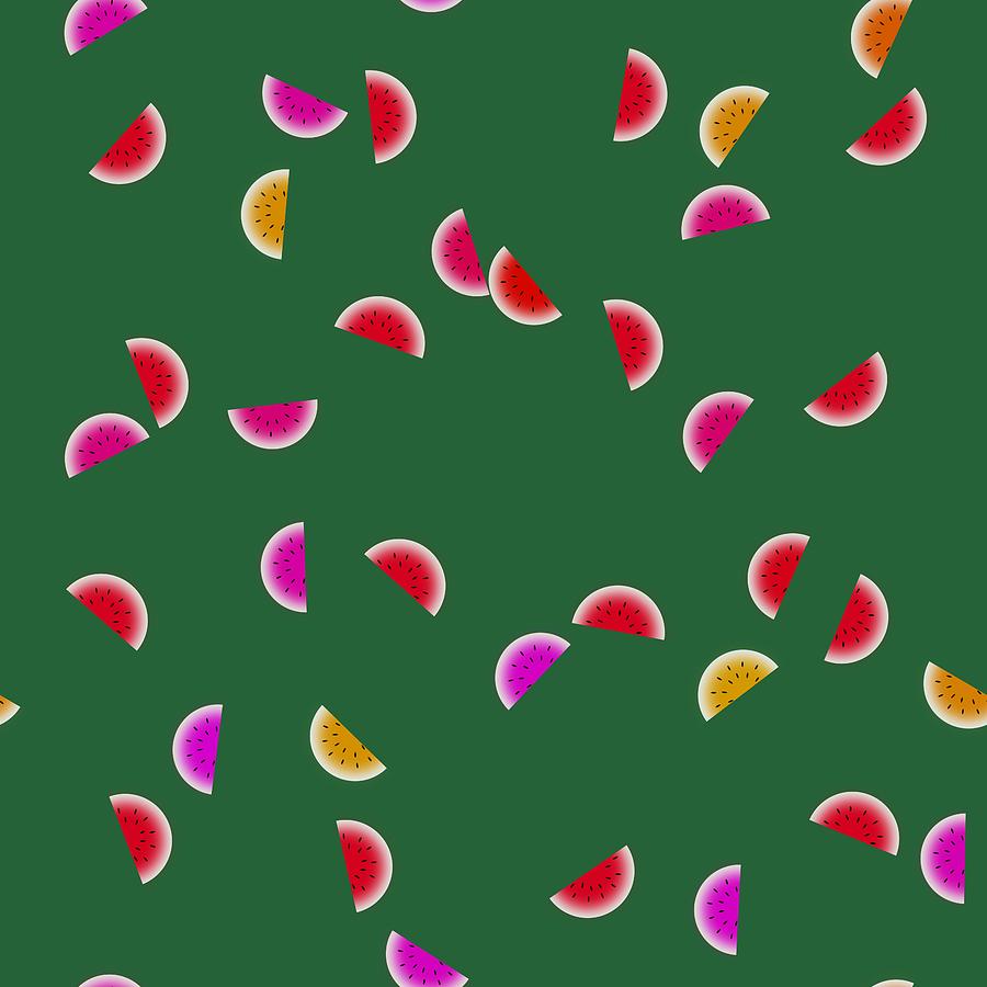 Watermelon Slices Digital Art