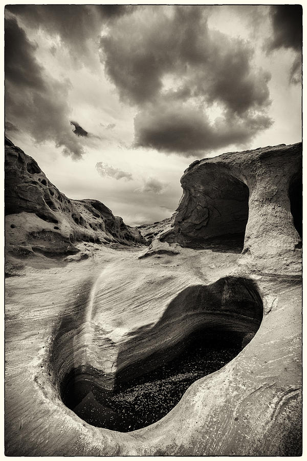 Waterpocket and Cave Photograph by Dan Holmes - Fine Art America