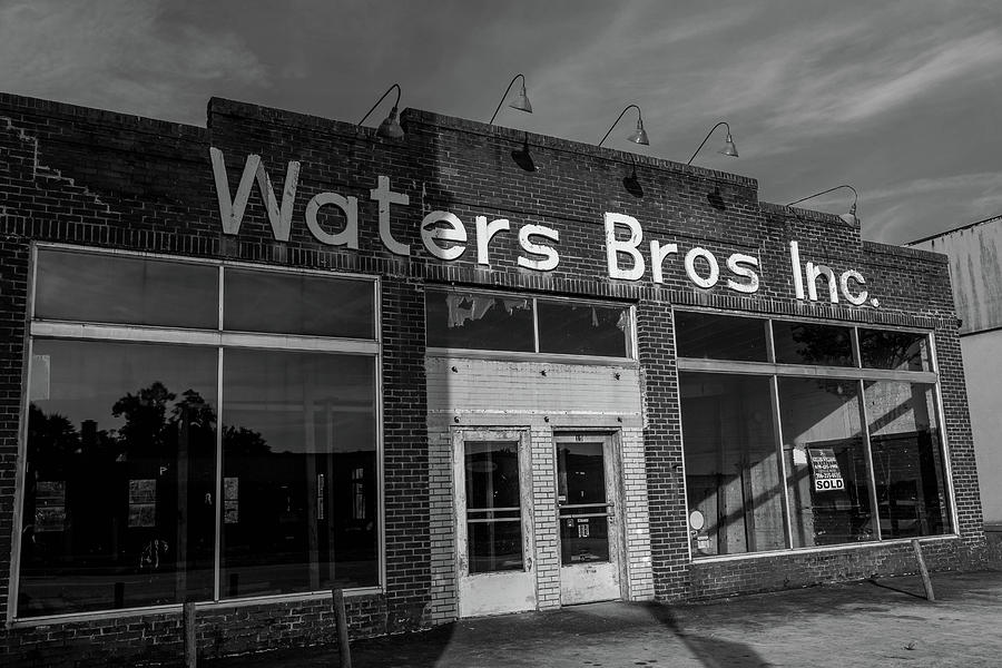 Waters Bros Inc. In Bw Photograph