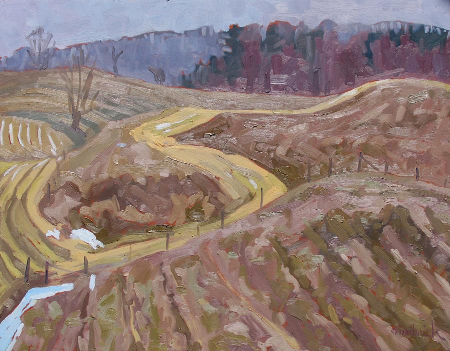 Watershed Trails Painting by Phil Chadwick