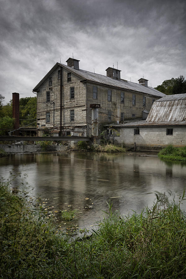 Waterside Woolen Mill Photograph by Robert Fawcett