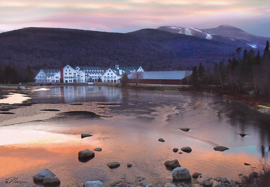 Waterville Valley Sunset Photograph by Nancy Griswold