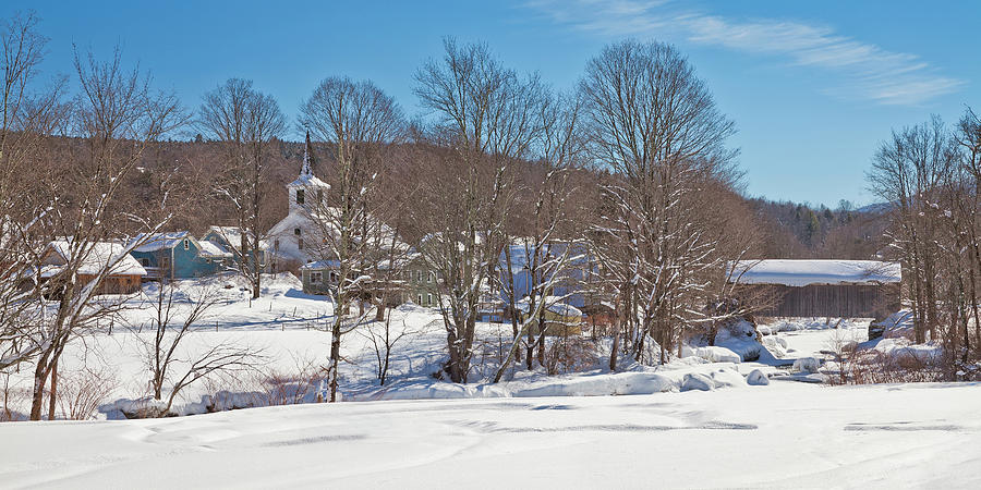 Waterville Vermont Winter Photograph by Alan L Graham