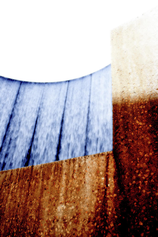 Waterwall Abstract Photograph