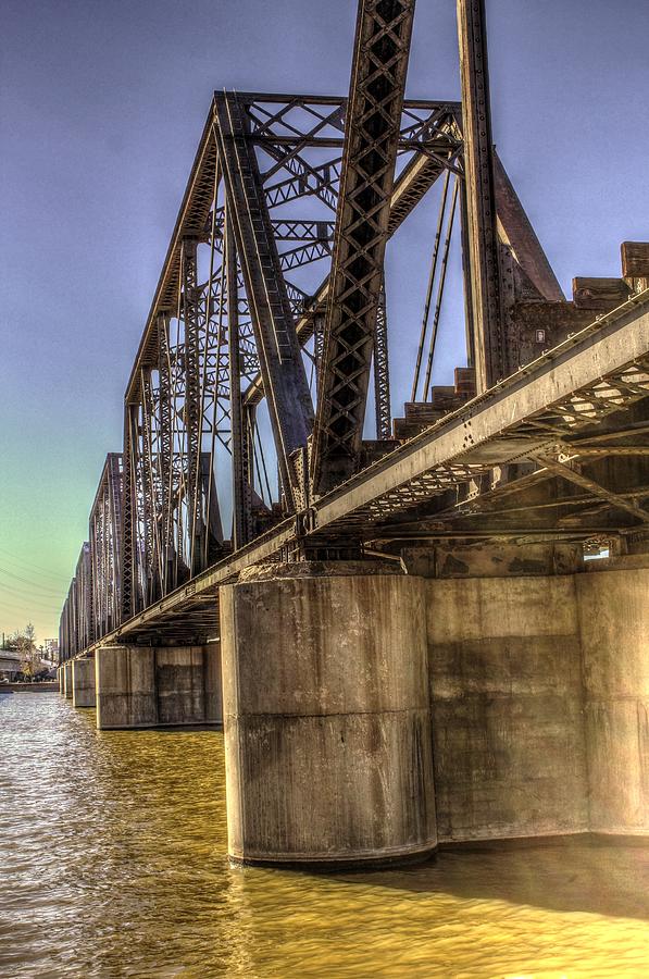 Waterway Bridge Digital Art by Dan Stone