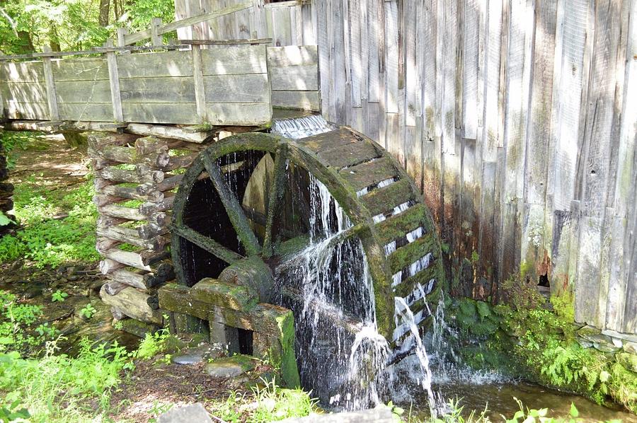 Waterwheel mill Photograph by Kandi Neussendorfer - Fine Art America