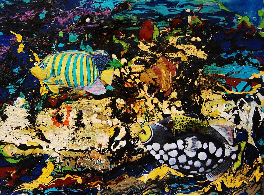 Waterworld Painting by Jean Cormier