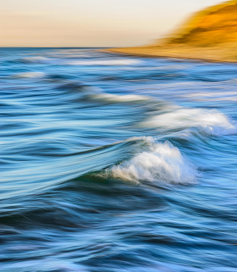 Waves Photograph - Watery by Catalin Tibuleac