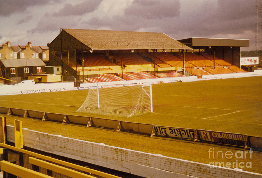 Watford - Vicarage Road - Main Stand 2 - 1970s Photograph by Legendary Football Grounds