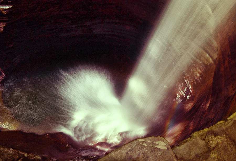Watkins Glen - Cavern Cascade 004 Photograph by George Bostian