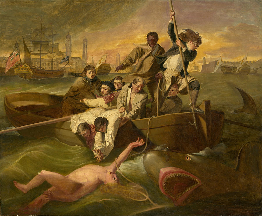 Watson and the Shark Painting by After John Singleton Copley
